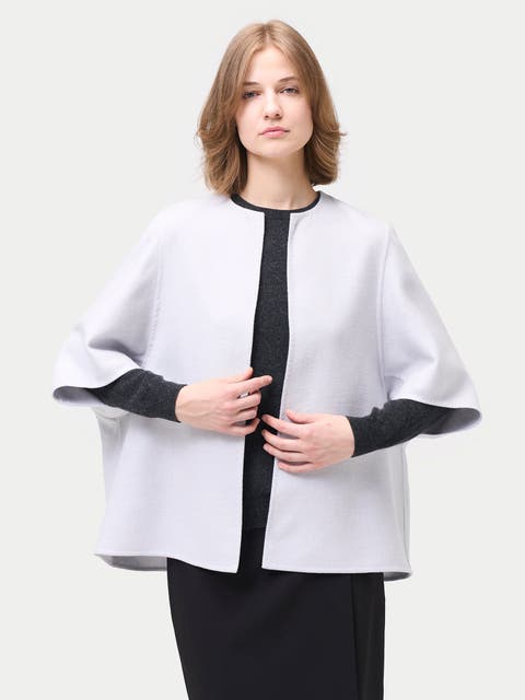Cashmere Poncho Jacket
