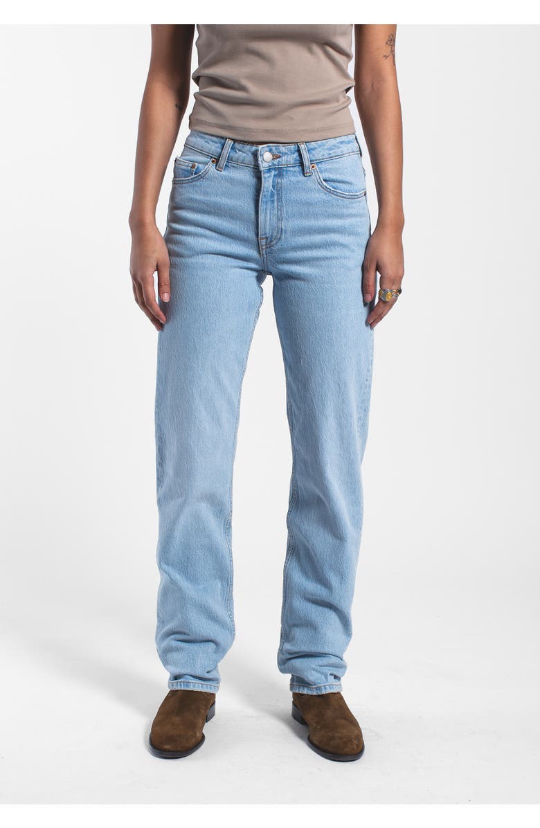 Dr. Denim Arch Mid Straight Jeans, Alternate, color, Bay Light Used