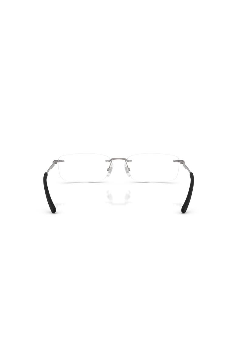 58mm Rectangle optical glasses, Alternate, color, Grey
