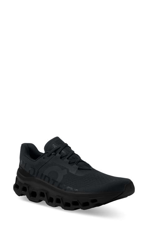 Mens running shoes all black hotsell