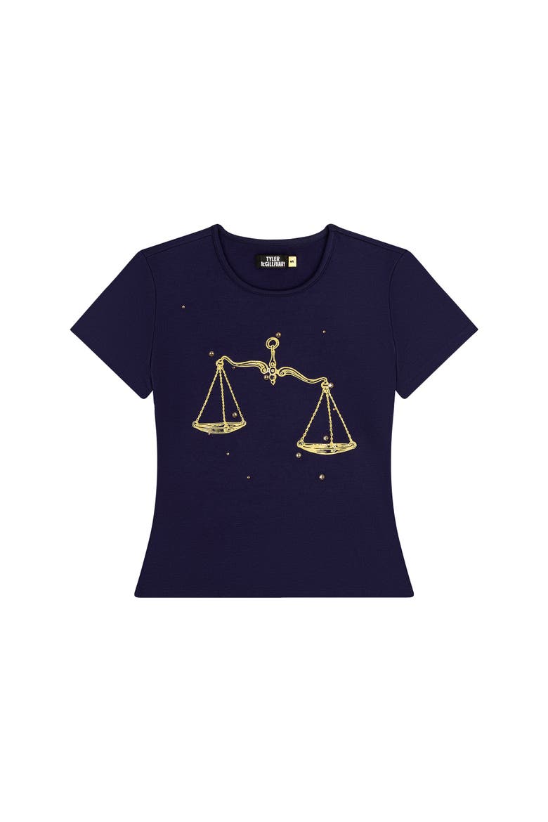 Libra Horoscope Tee, Alternate, color, Libra