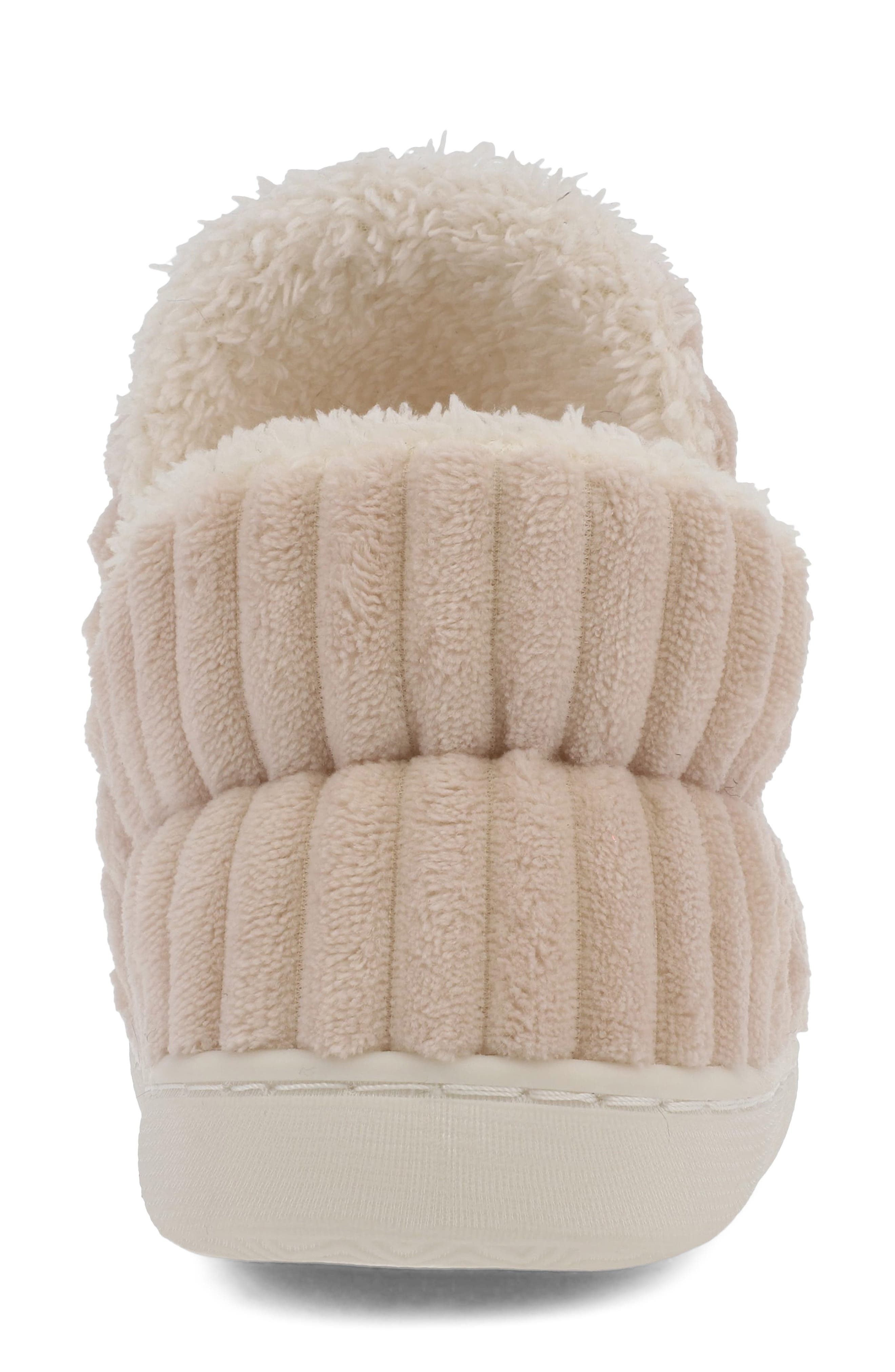 Plushy Slipper Bootie, Alternate, color, SAND