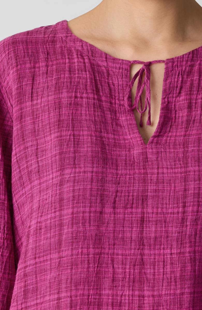 Eileen Fisher Woven Organic Linen Shirt, Alternate, color, 