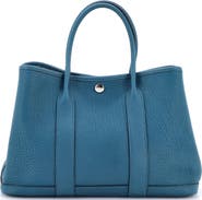 Pre-Owned Hermes Garden Party Tote Leather 30