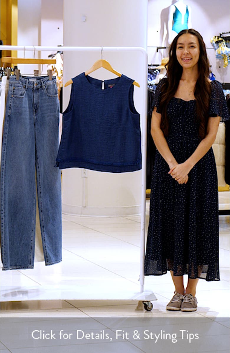 Tiered Fringe Trim Top, sales video thumbnail