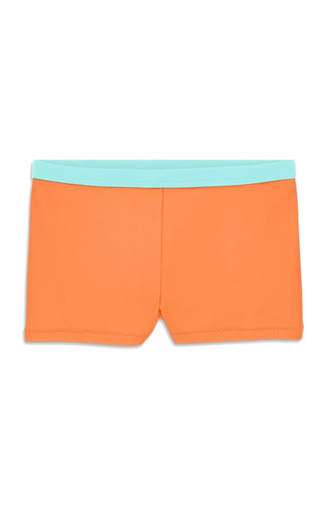 Kids Swim Shortie In Slid (Toddler, Little Kid, Big Kid)