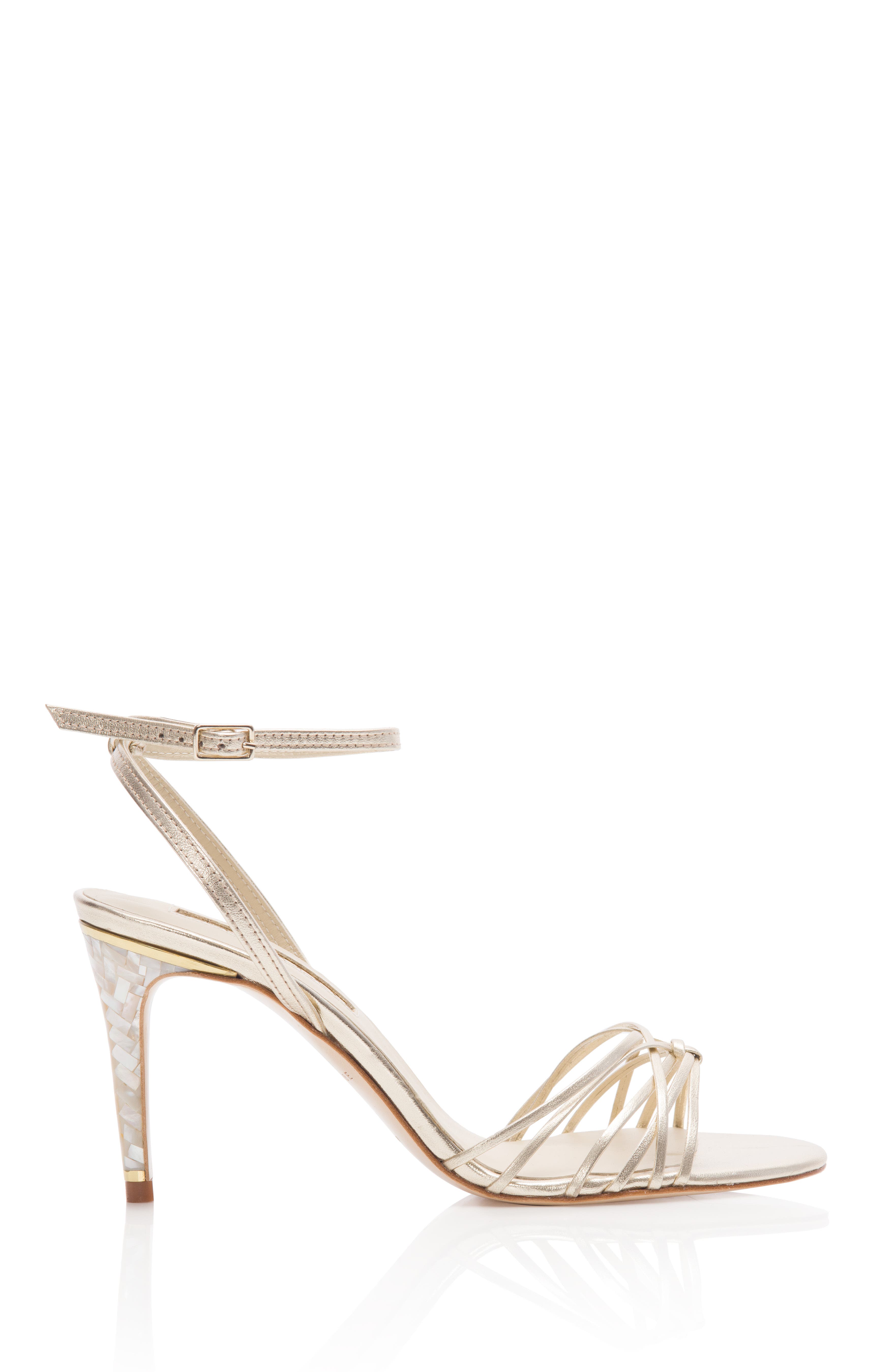 Freya Rose Bella Strappy Gold Sandal, Main, color, Champagne