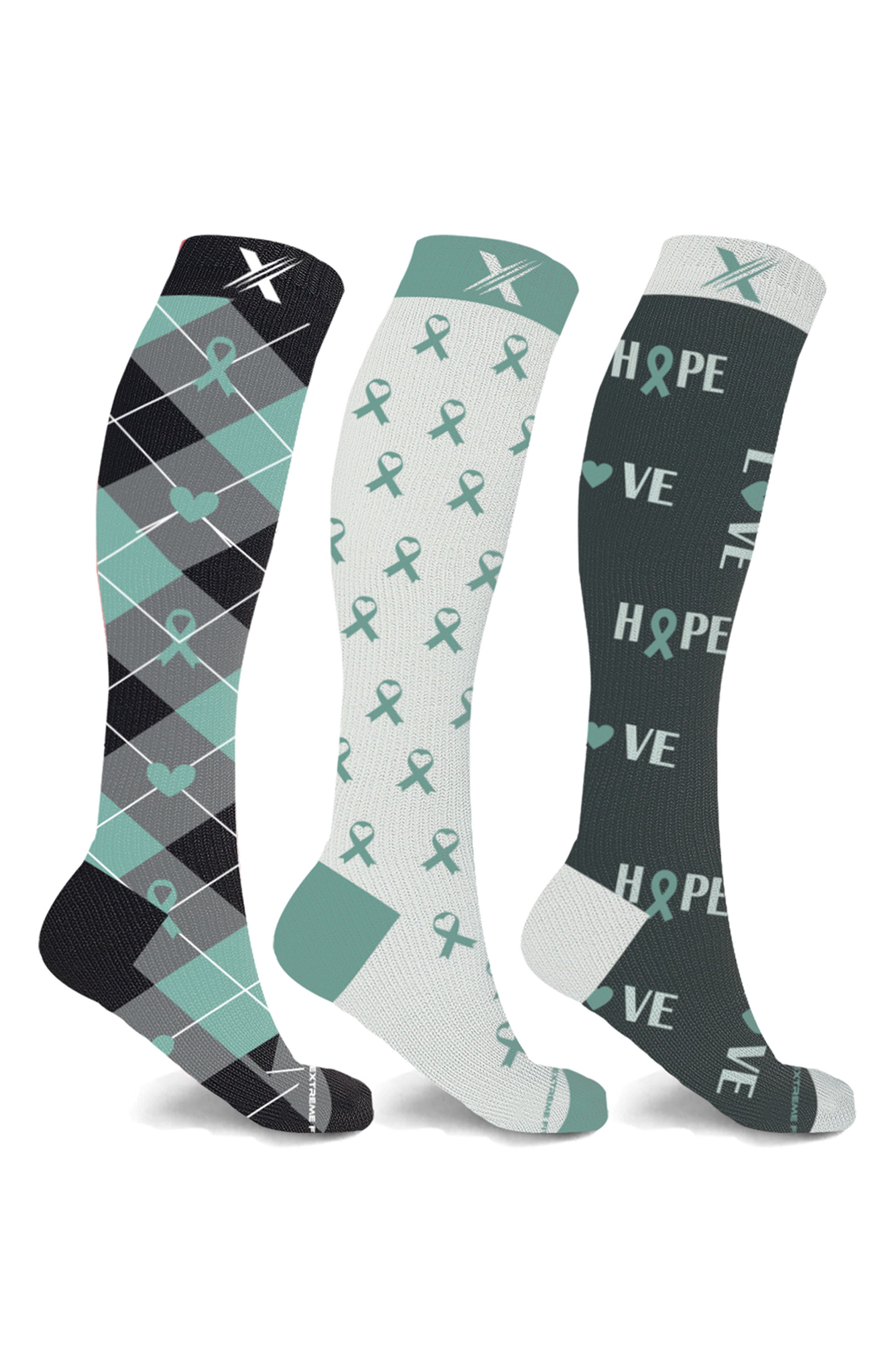 3-Pack Compression Socks
