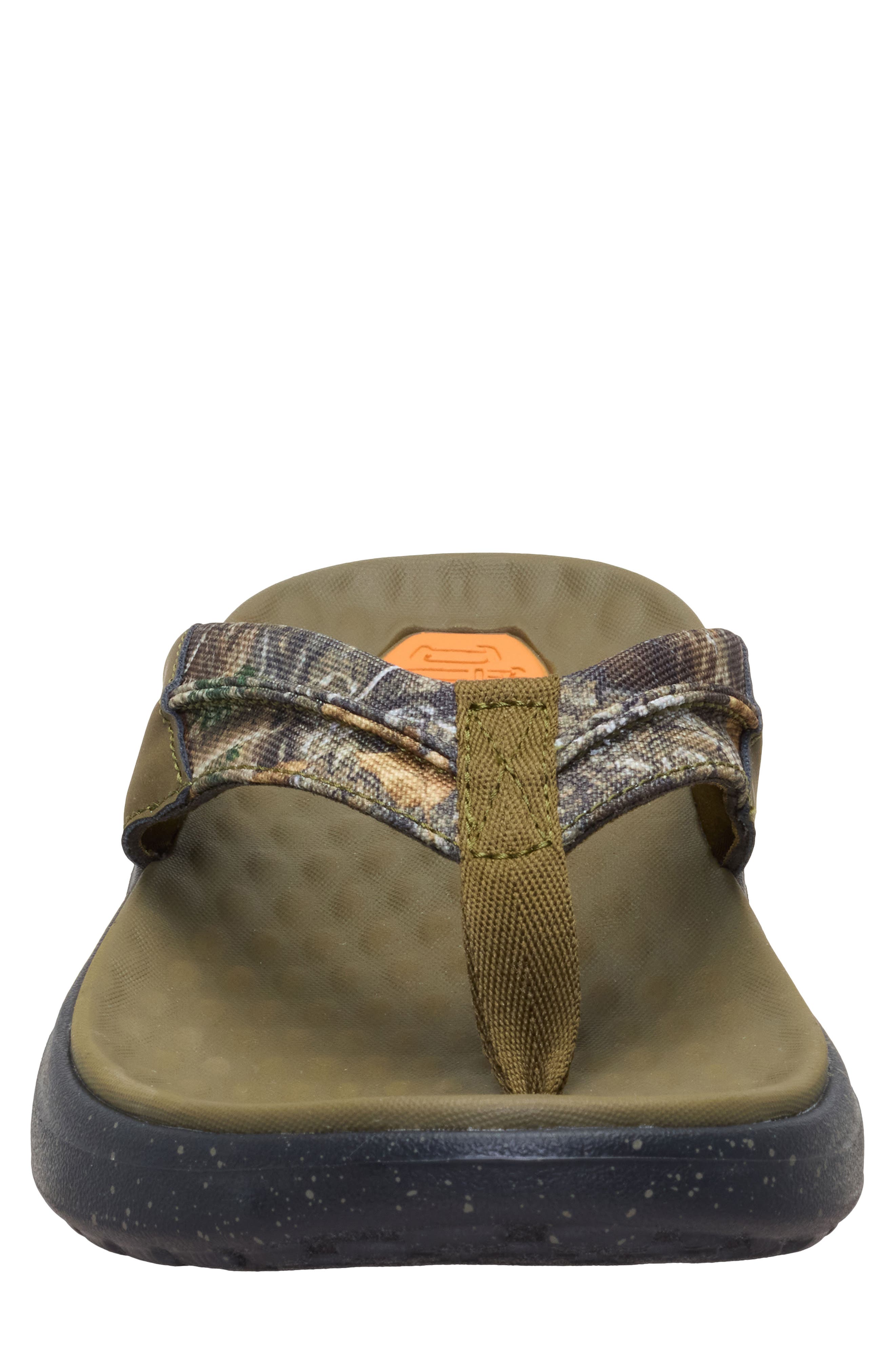 Hey Dude Finn RealTree Flip Flop, Alternate, color, Green