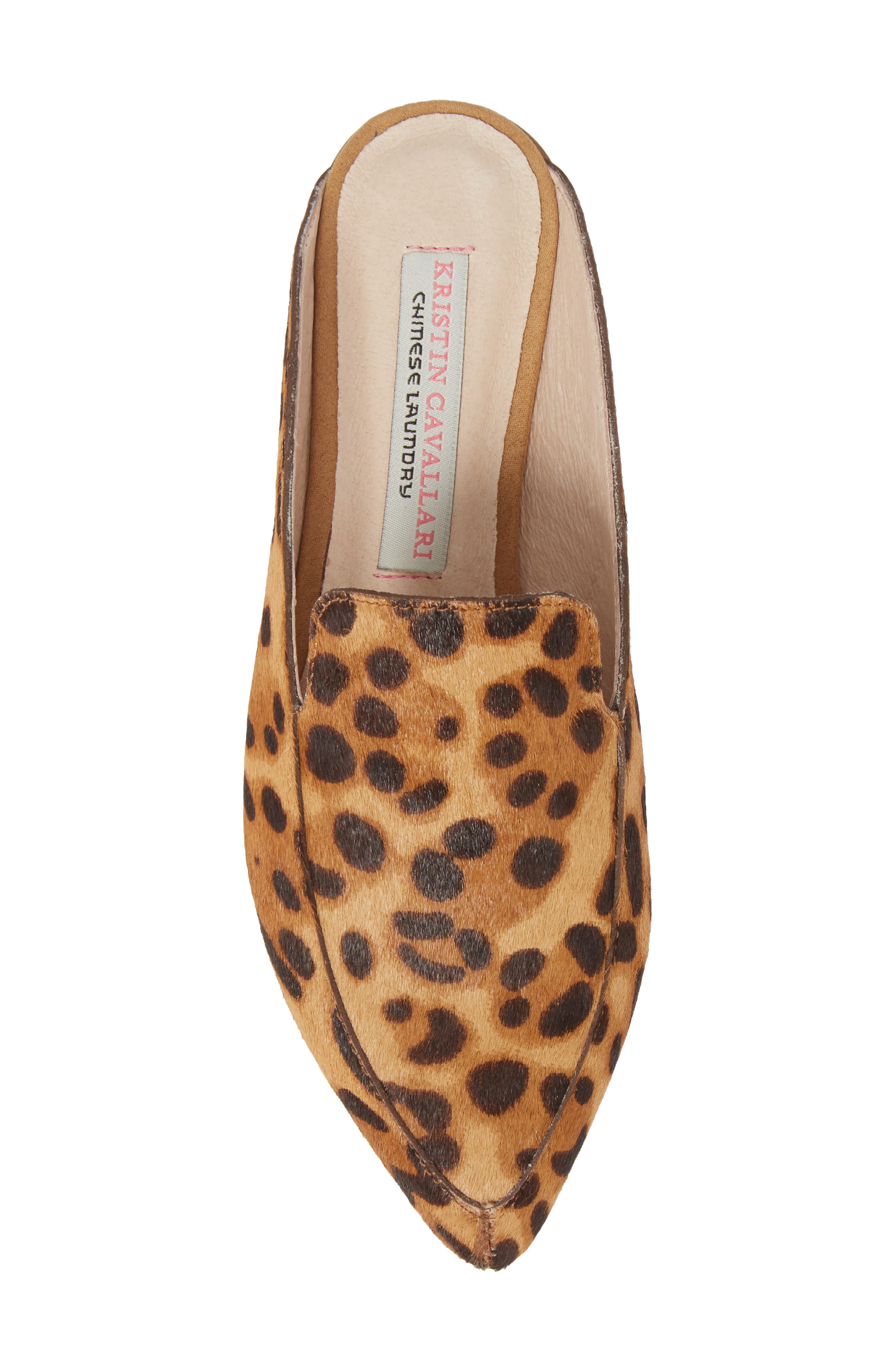 Capri Genuine Calf Hair Mule, Alternate, color, NATURAL CALF HAIR