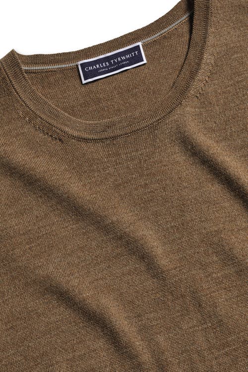 CHARLES TYRWHITT CHARLES TYRWHITT PURE MERINO CREW NECK SWEATER