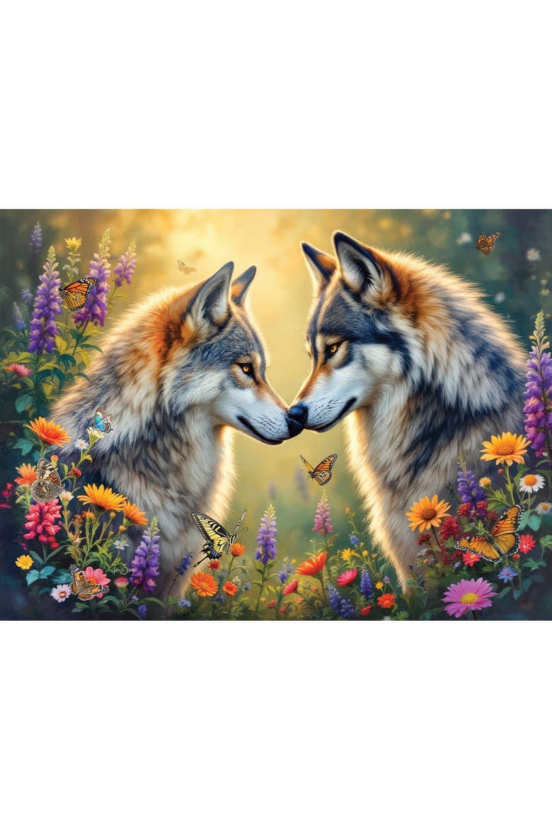 The Alpha Pair 1000 piece Jigsaw Puzzle for Adults, Alternate, color, Multicolor