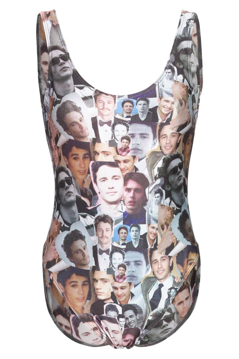 'James Franco' One-Piece Swimsuit, Alternate, color, MULTI