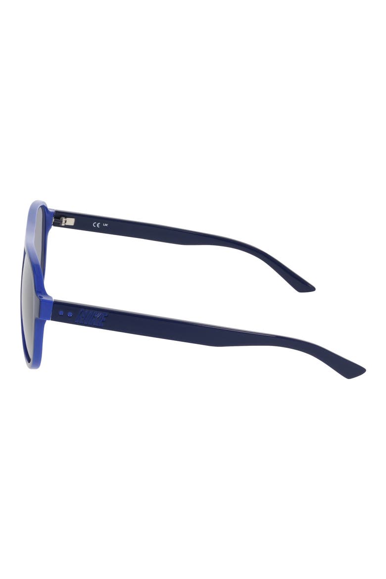 Vintage Icon 59mm Aviator Sunglasses, Alternate, color, BLUE VOID / BLUE