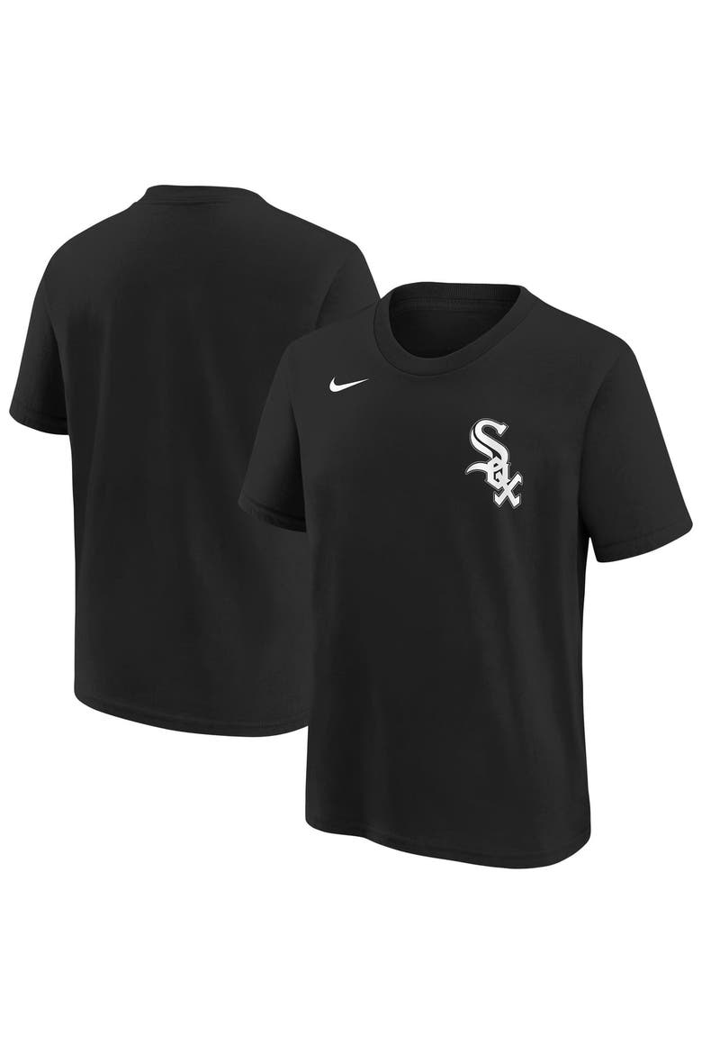 Youth Nike  Black Chicago White Sox Wordmark T-Shirt, Main, color, Black