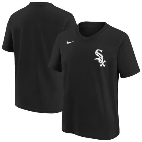 Youth Nike  Black Chicago White Sox Wordmark T-Shirt