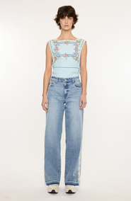 KanCan Carollyn High Rise Wide Leg Jeans