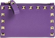Valentino Garavani Rockstud Zip Coin & Card Pouch