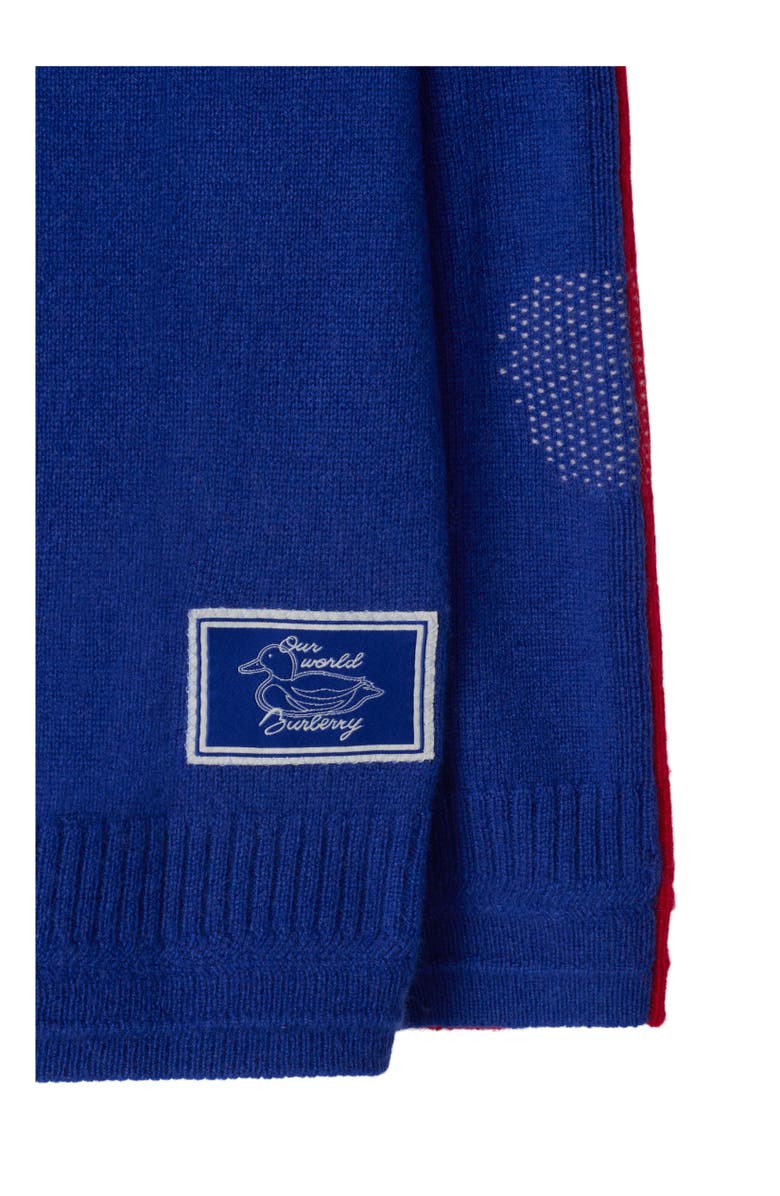 Burberry EKD Colour Block Cashmere Cardigan, Alternate, color,