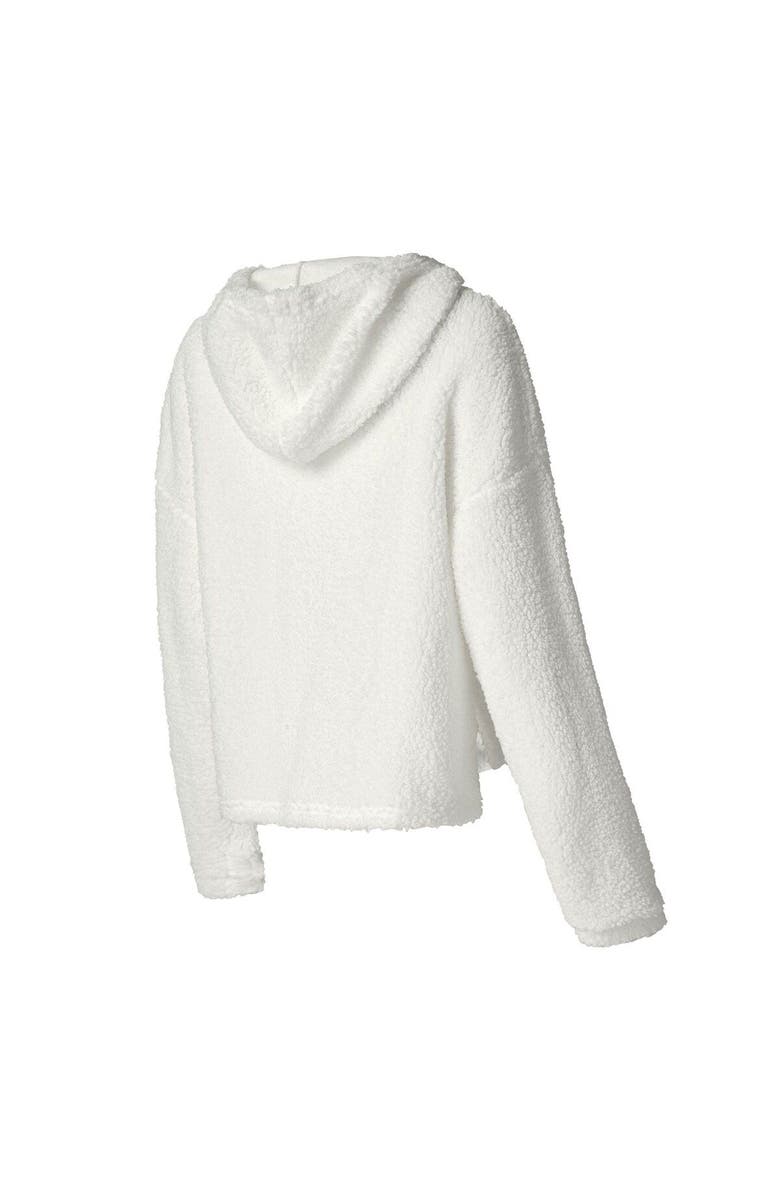 CONCEPTS SPORT Women
s Concepts Sport White Las Vegas Raiders Fluffy Pullover Sweatshirt
Shorts Sleep Set, Alternate, color, White