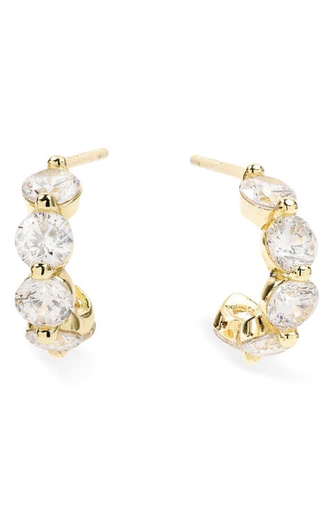 Mama She's an Icon Huggie Hoop Earrings
