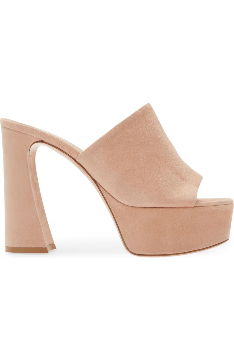 Gianvito Rossi Platform Mule, Alternate, color,