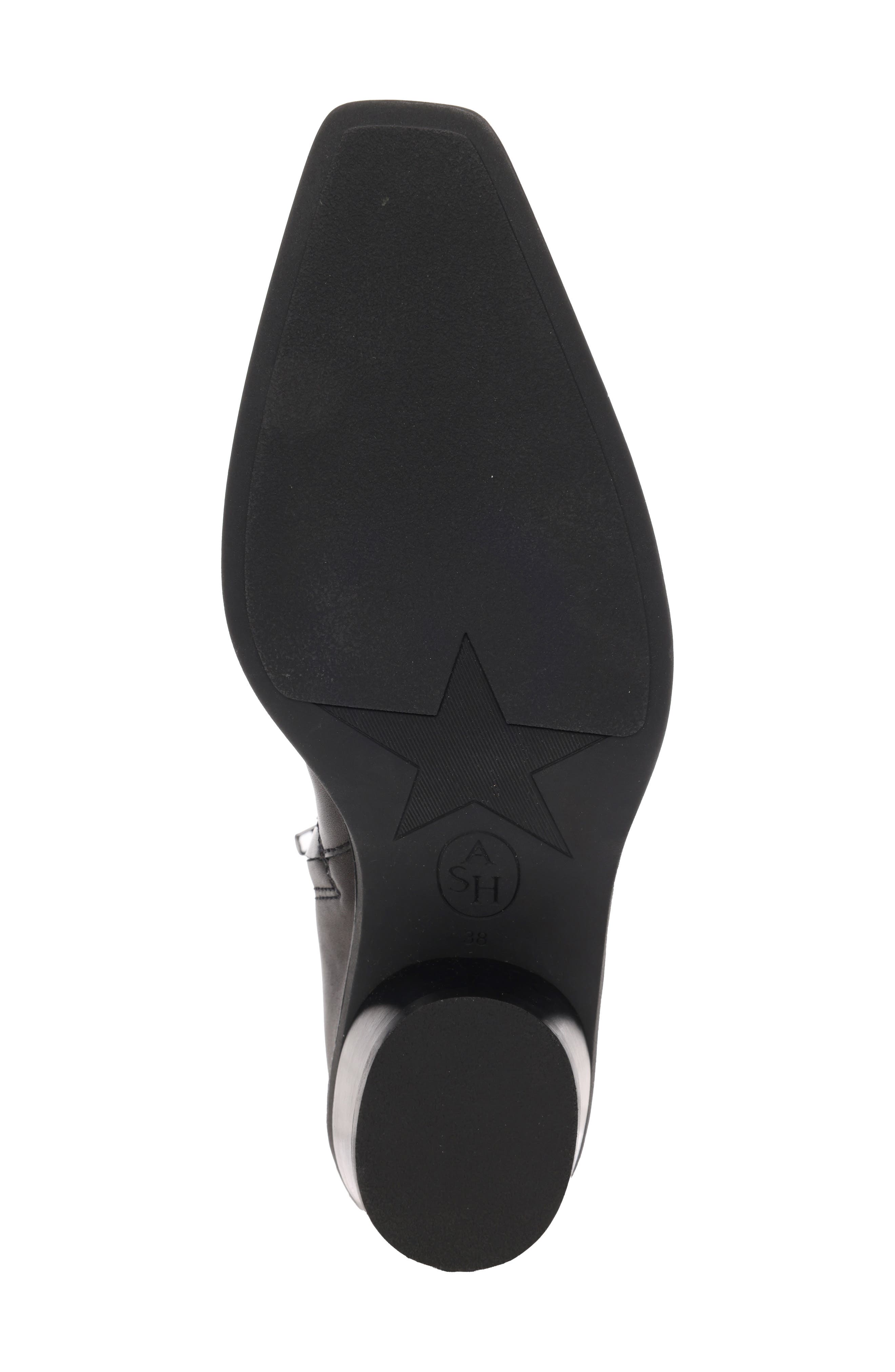 Ash Harpo Knee High Boot, Alternate, color, Black