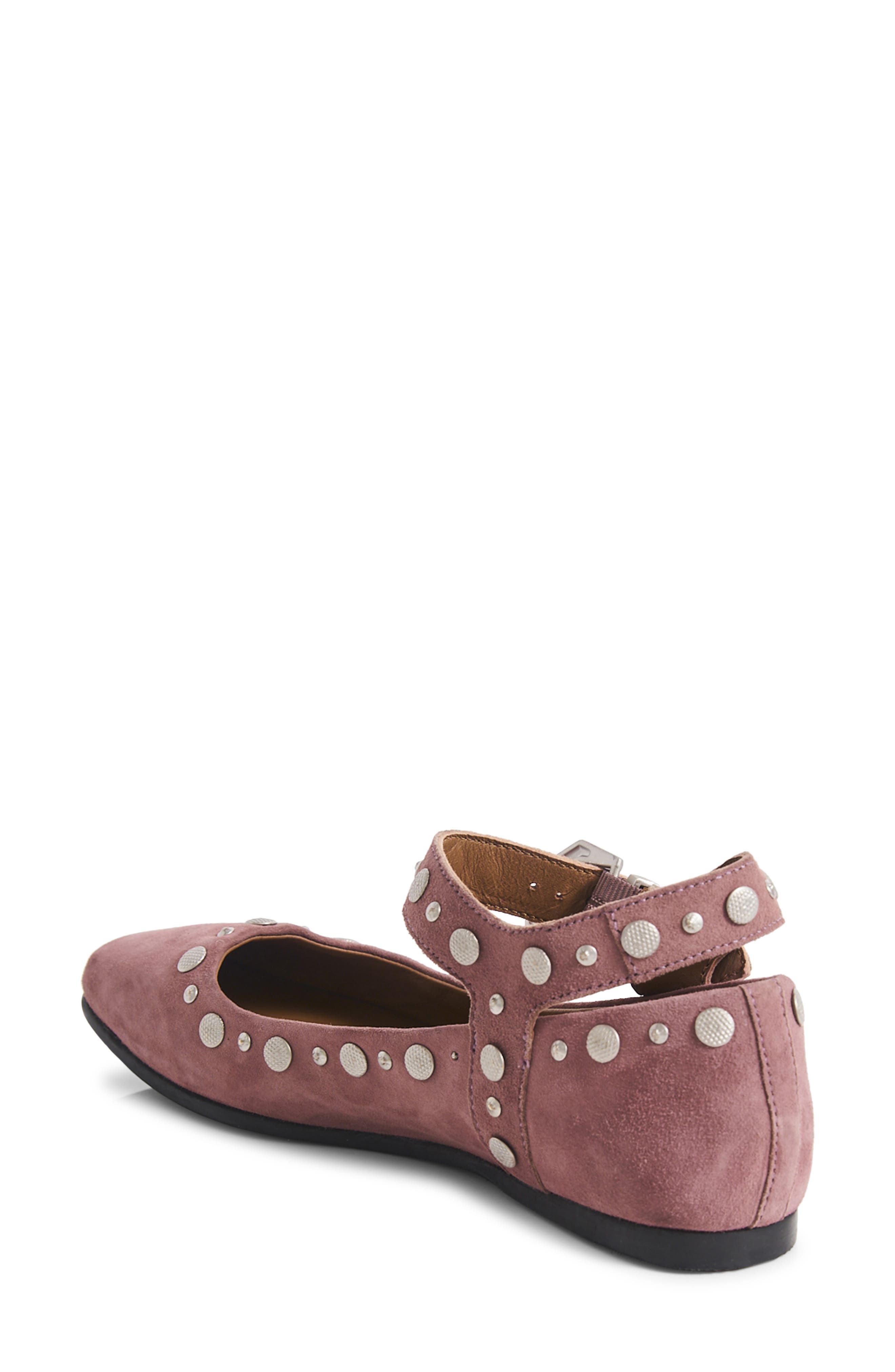 Mystic Mary Jane Flats, Alternate, color, MAUVE SUEDE