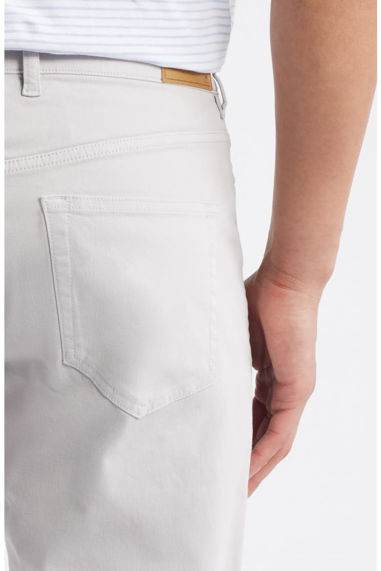 Signature Stretch Sateen Pants, Alternate, color, LIGHT GREY