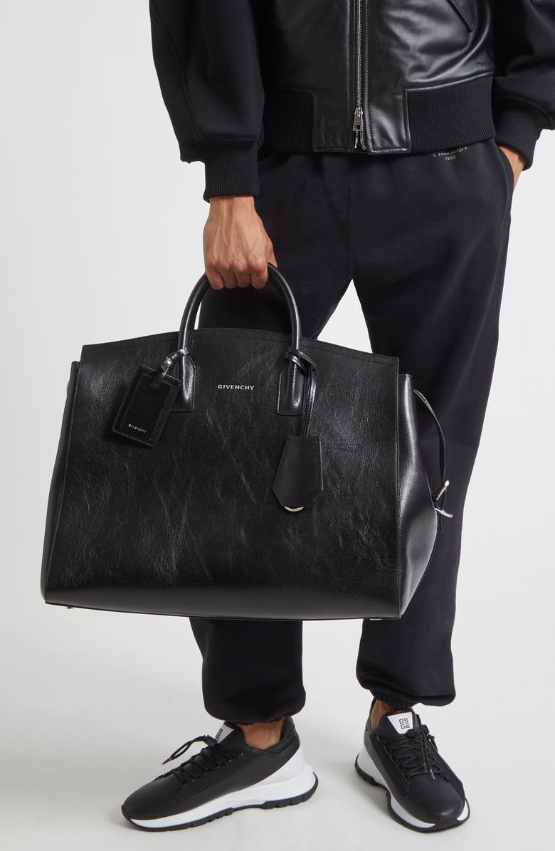 Givenchy Leather Travel Bag, Alternate, color,