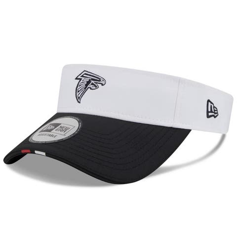 Men's New Era  White/Black Atlanta Falcons 2025 NFL Training Camp Adjustable Visor