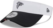 New Era Men's New Era  White/Black Atlanta Falcons 2025 NFL Training Camp Adjustable Visor