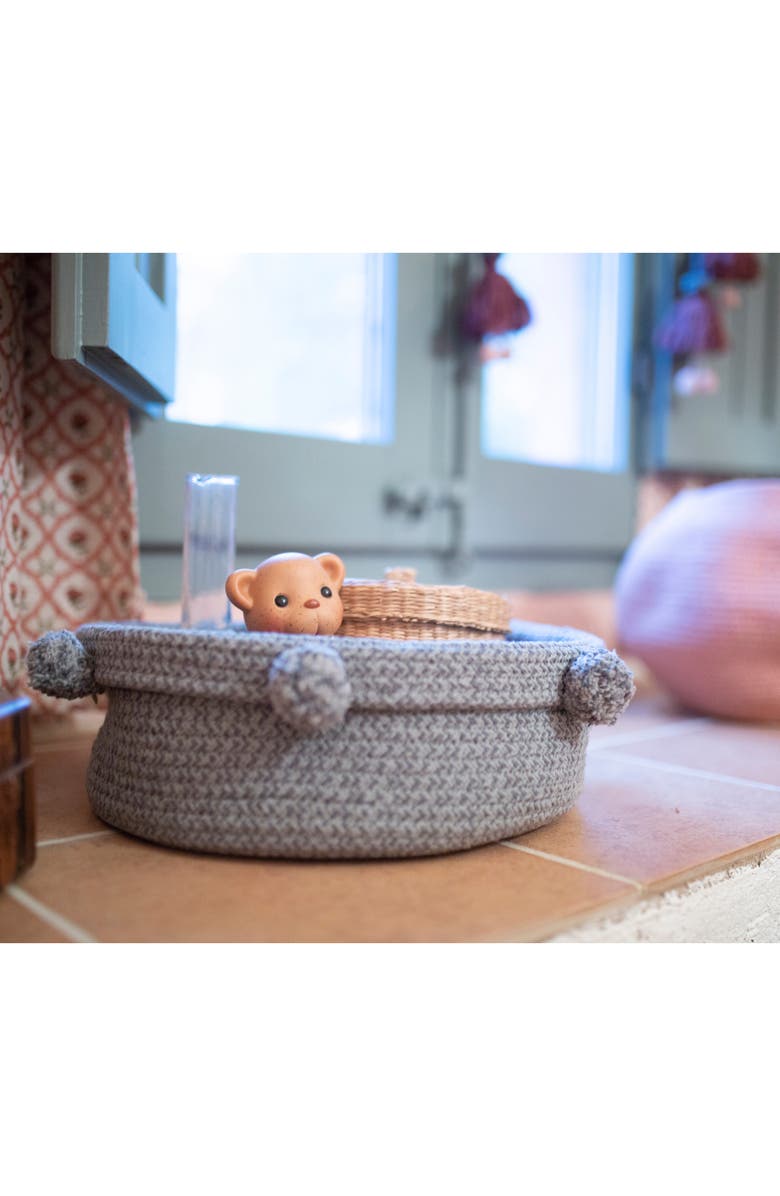 Lorena Canals Tray Basket, Alternate, color, Vintage Blue