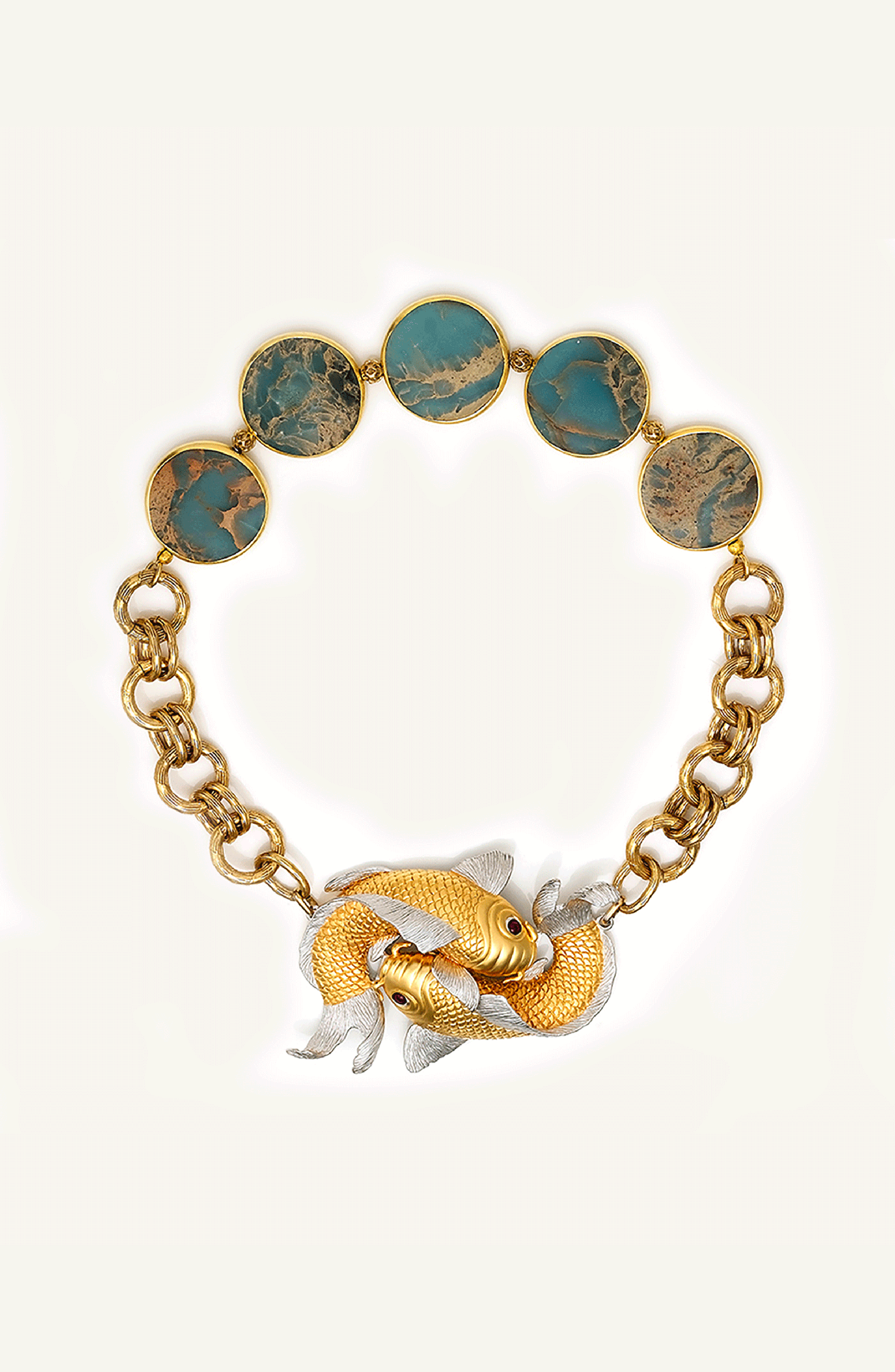 selected Gold / Green Jasper