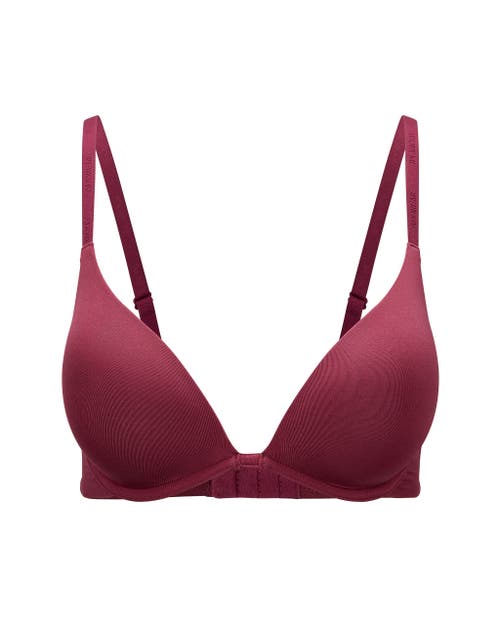 Adore Me Natalya Push Up Plunge Bra In Purple