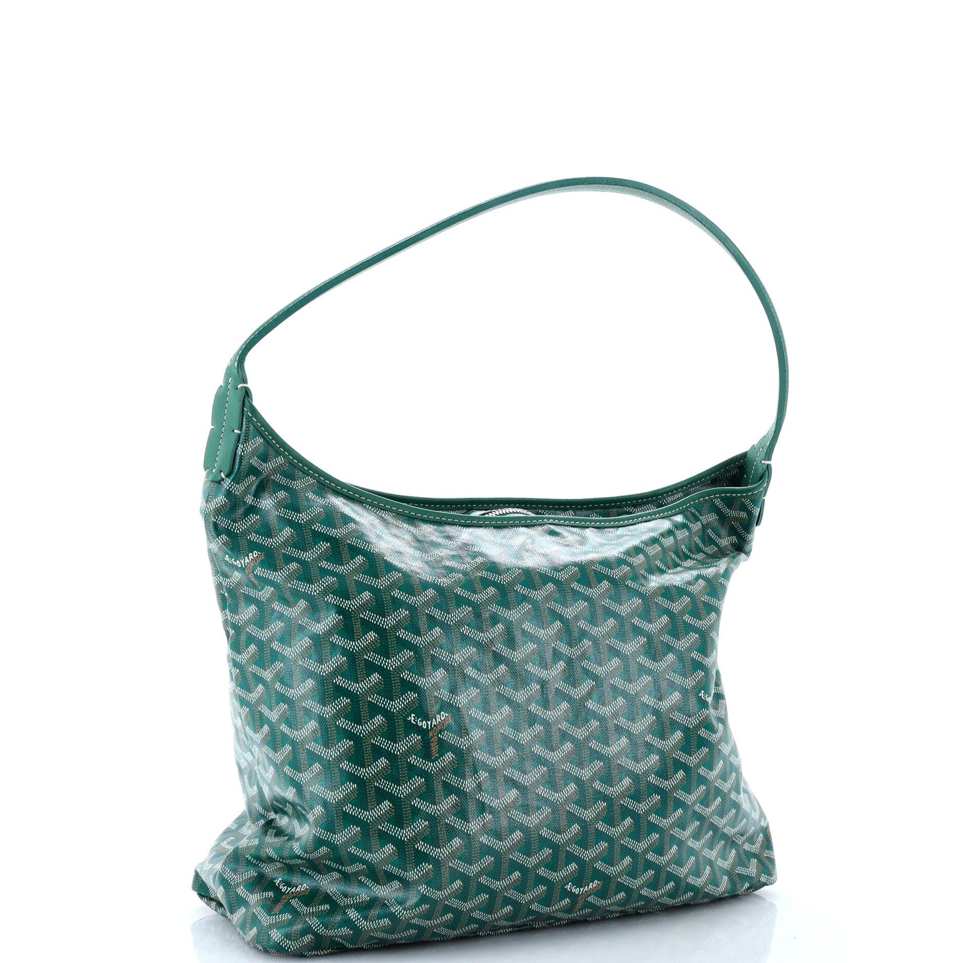 Boheme Hobo Coated Canvas, Alternate, color, Green