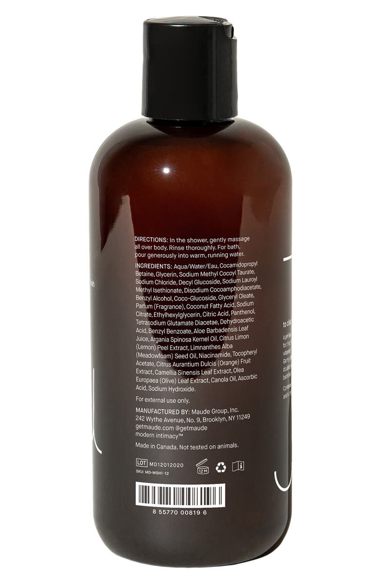 maude Wash No. 0 Unscented Body Wash & Bubble Bath, Alternate, color, 