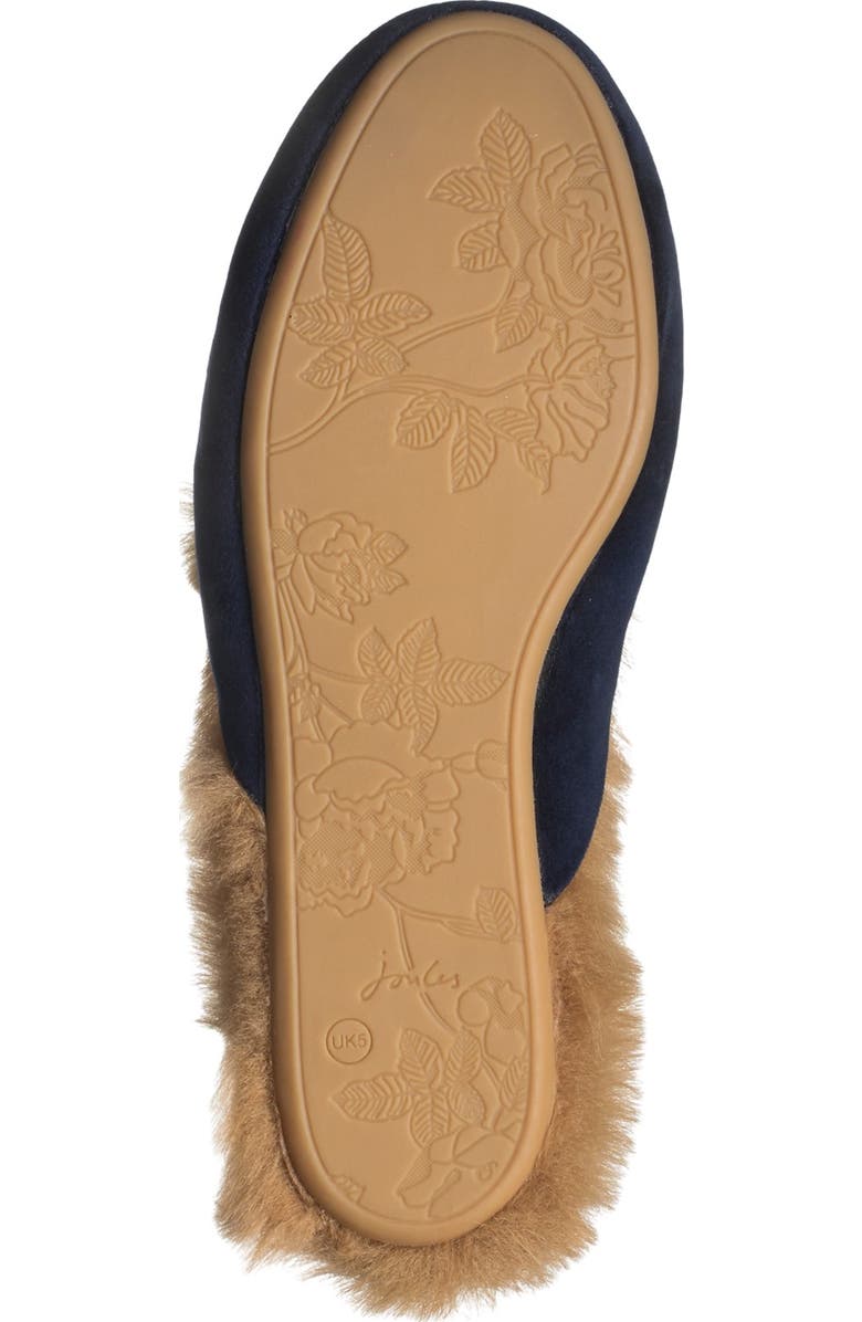 Joules Ferndale Premium Loafer Faux Fur Slipper, Alternate, color,
