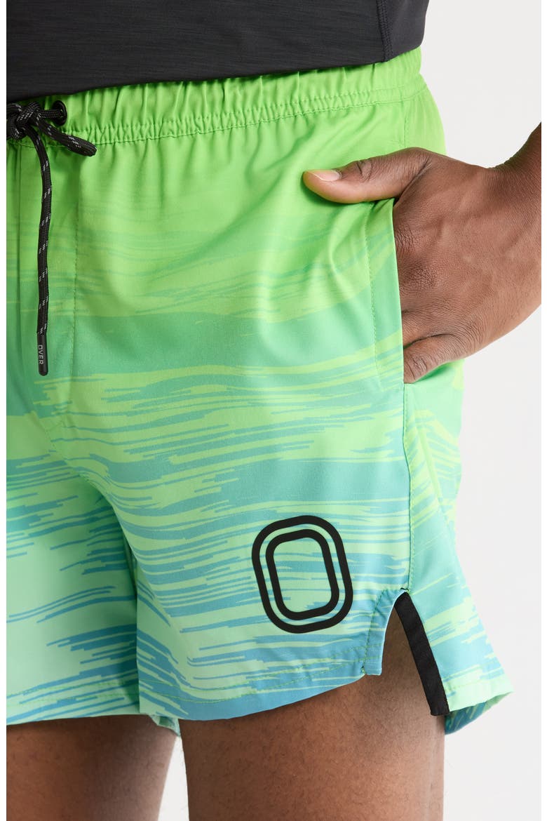 Motion Melo Shorts, Alternate, color, GREEN