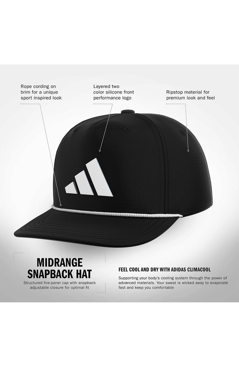 adidas Snapback Hat, Alternate, color, 