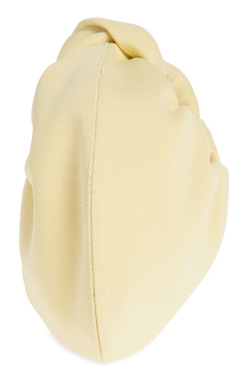 Gia Studios Mini Croissant Knit Bag In Yellow