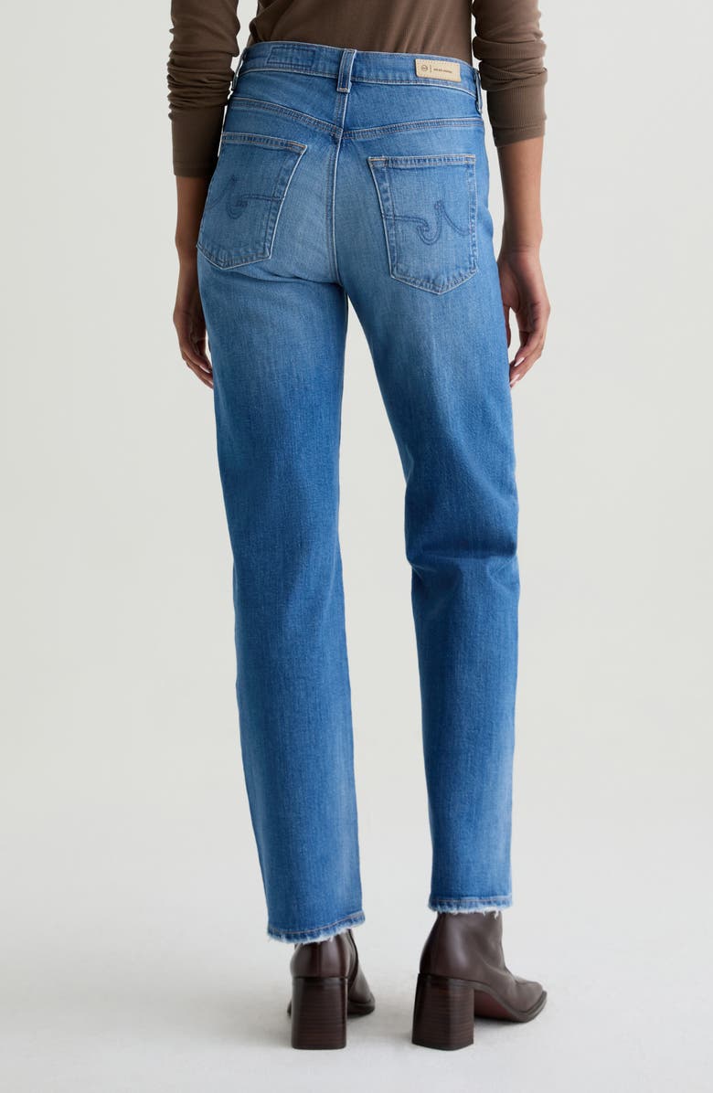Brinley Mid Rise Classic Straight Leg Jeans