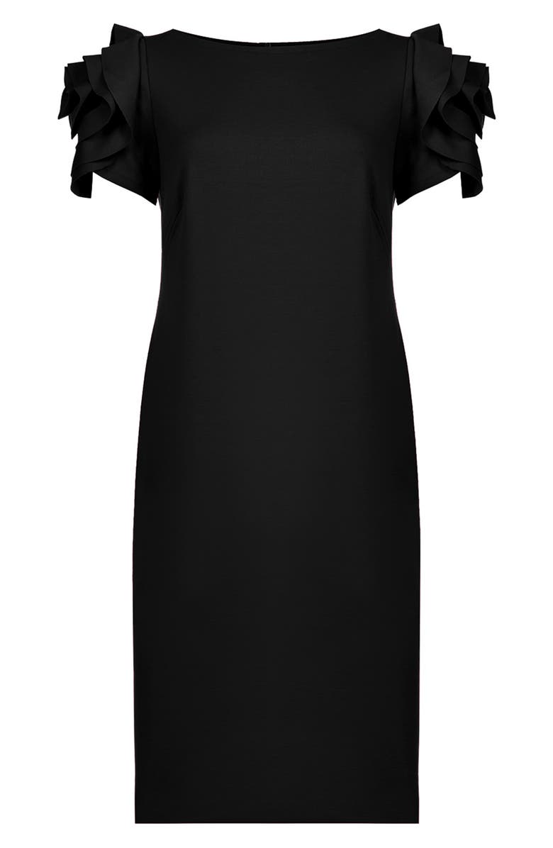 PIETRO BRUNELLI MATERNITY Maternity Sheath Cocktail Dress, Alternate, color, Black