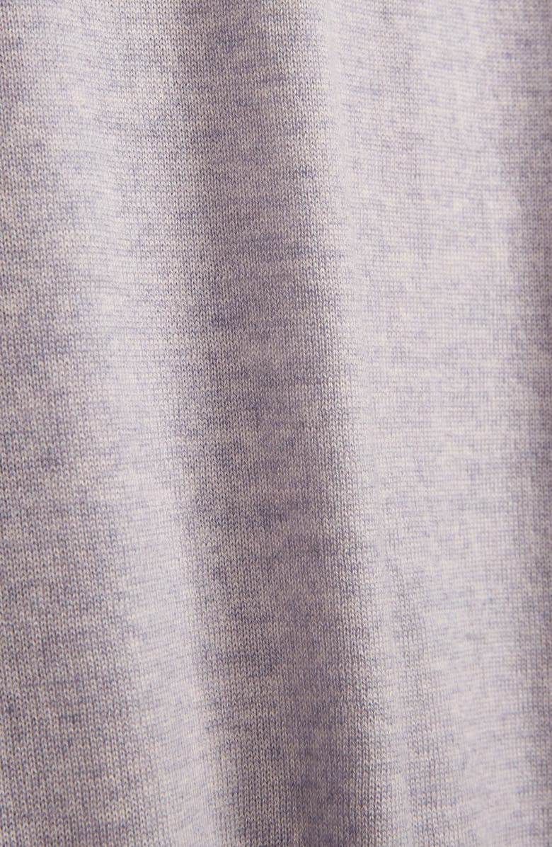 Italic Cole Merino V-Neck Sweater, Alternate, color, Heather Grey