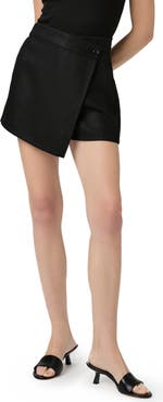 PAIGE Ryder Wrap Front Miniskort