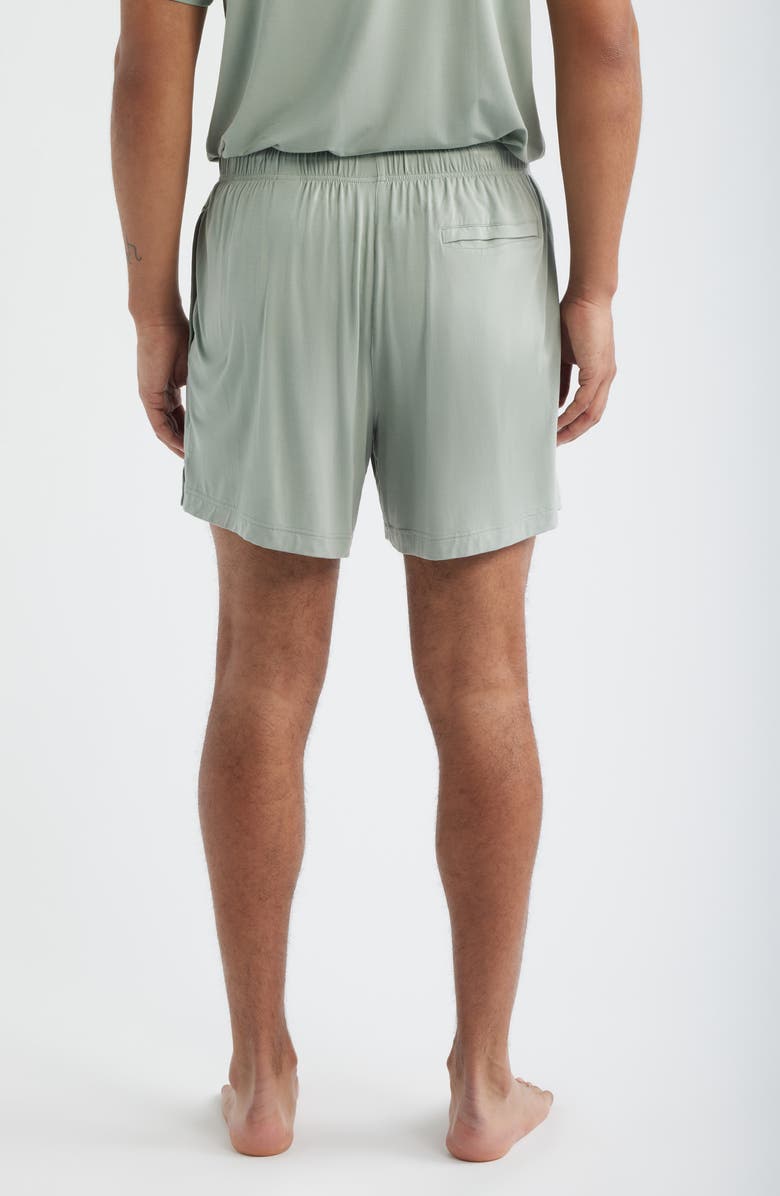 Daniel Buchler Stretch Modal & Silk Sleep Shorts, Alternate, color, Sage