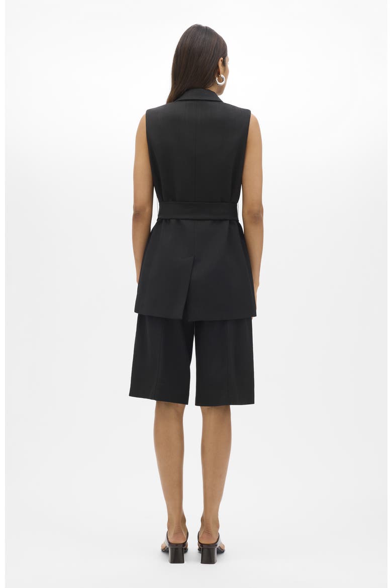 Easy Tie Vest, Alternate, color, Black