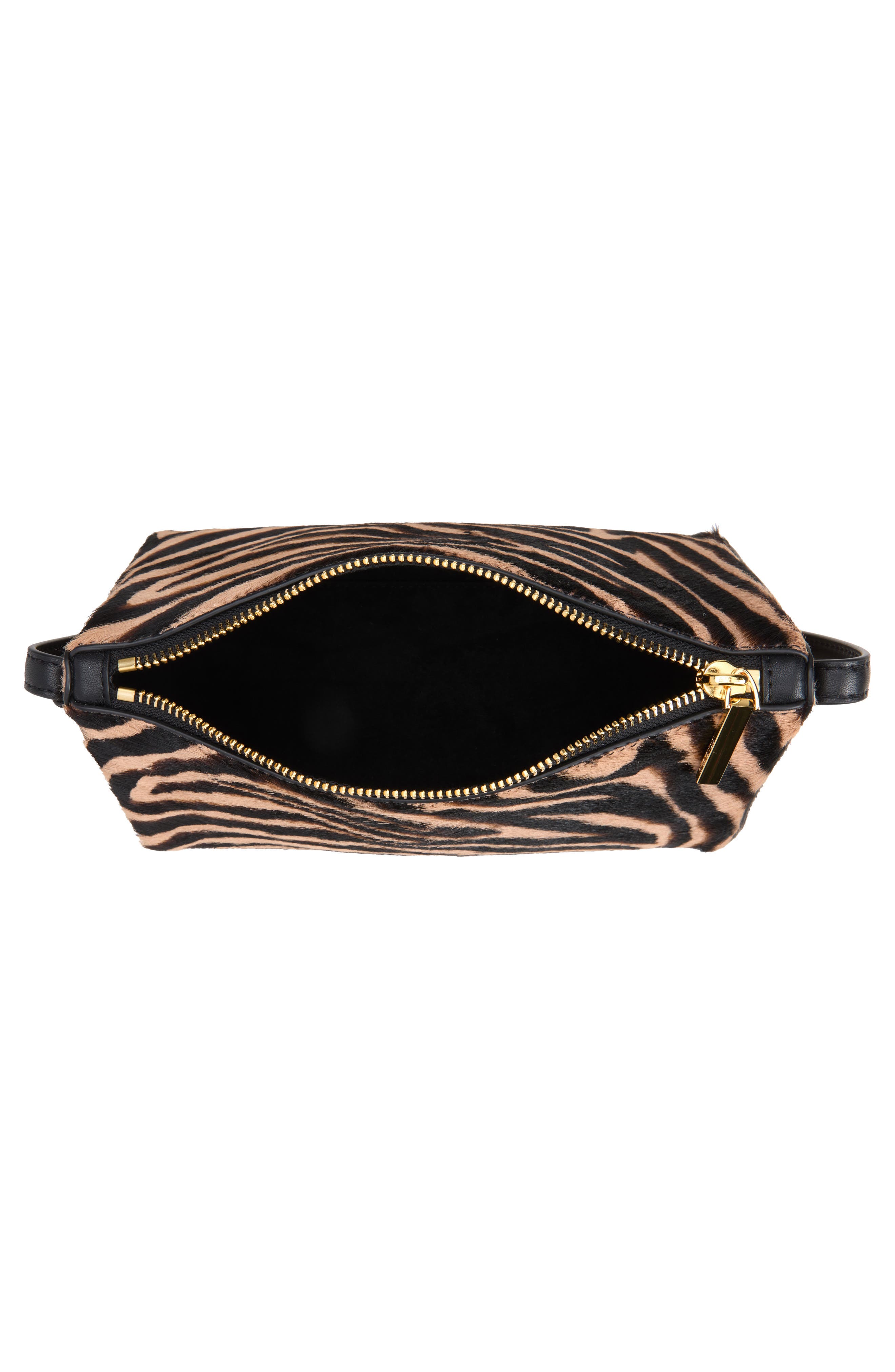 Prism Genuine Calf Hair Shoulder Bag, Alternate, color, TAN MULTI