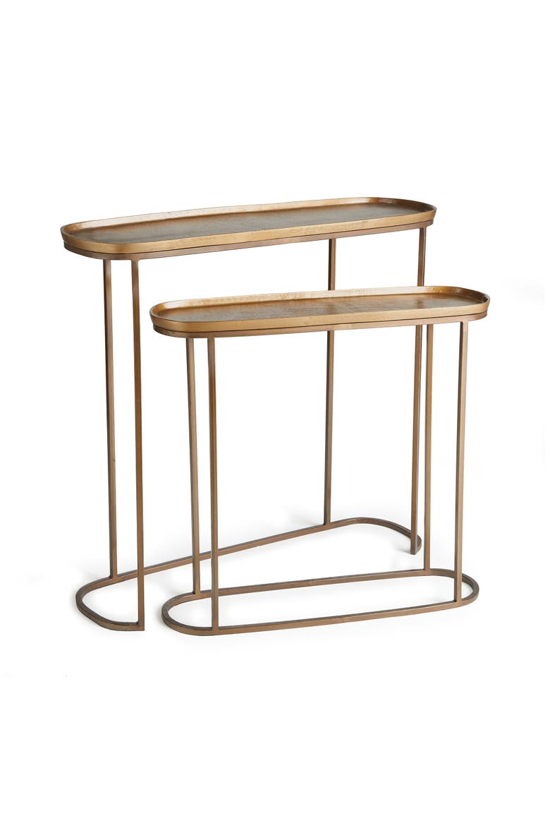 Ziva Console Tables Set of 2, Main, color, Gold