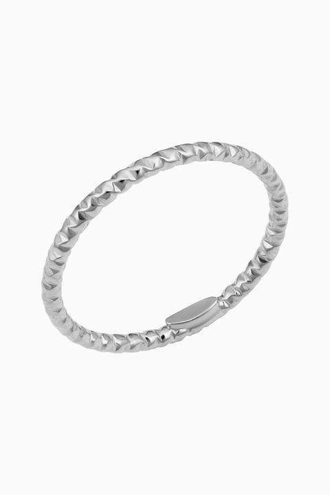 14K White Gold Skyline Ring